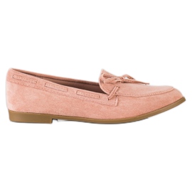 Coura Klassische Loafer rosa