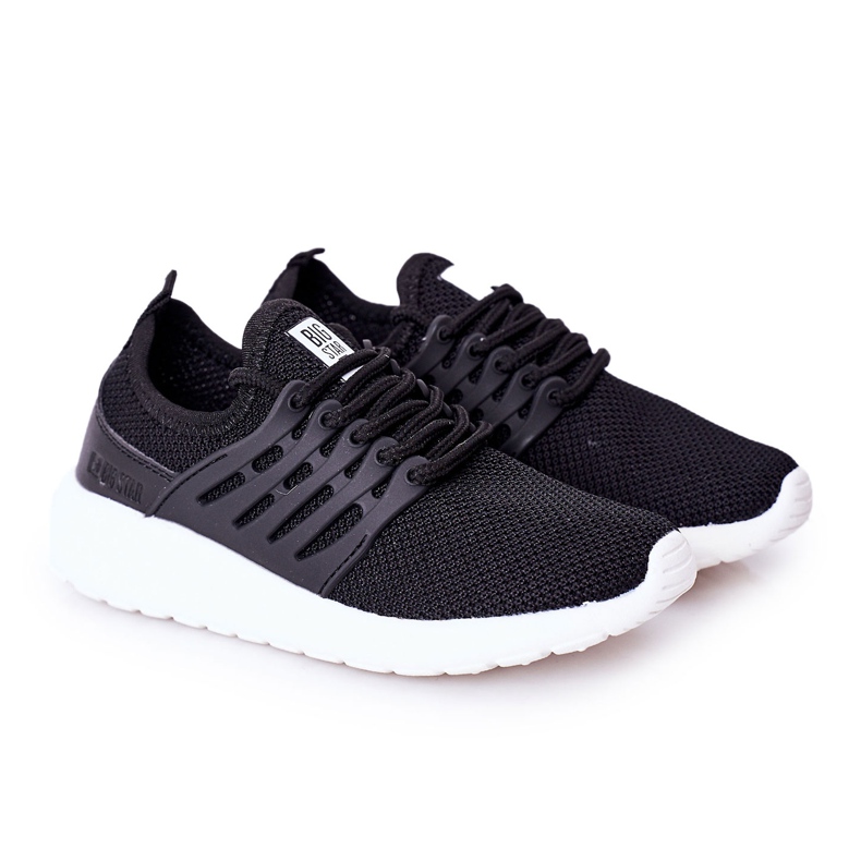 Kinder Sportschuhe Sneakers Big Star HH374216 Schwarz