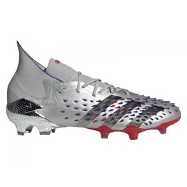 Adidas Predator Freak.1 Fg M FY1050 Fußballschuhe grau silber-