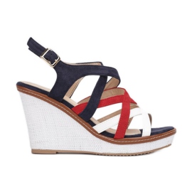 Vices Schraubstöcke BL293-SS21-50-marine weiß rot marineblau