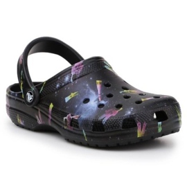 Crocs Classic Out Of This World Ii 206818-001 Flip-Flops schwarz