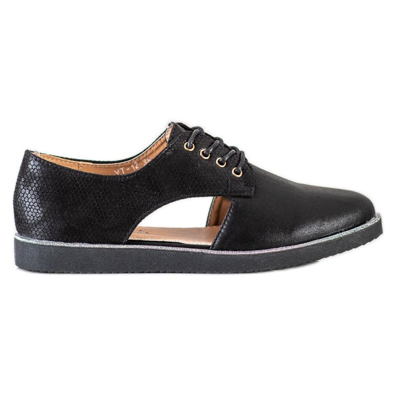 Forever Folie Modische Schuhe mit Cut-Out schwarz