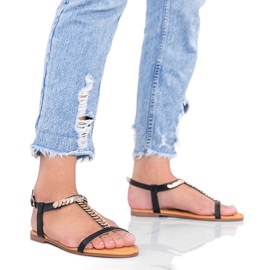 Schwarze Damensandalen von Emmie