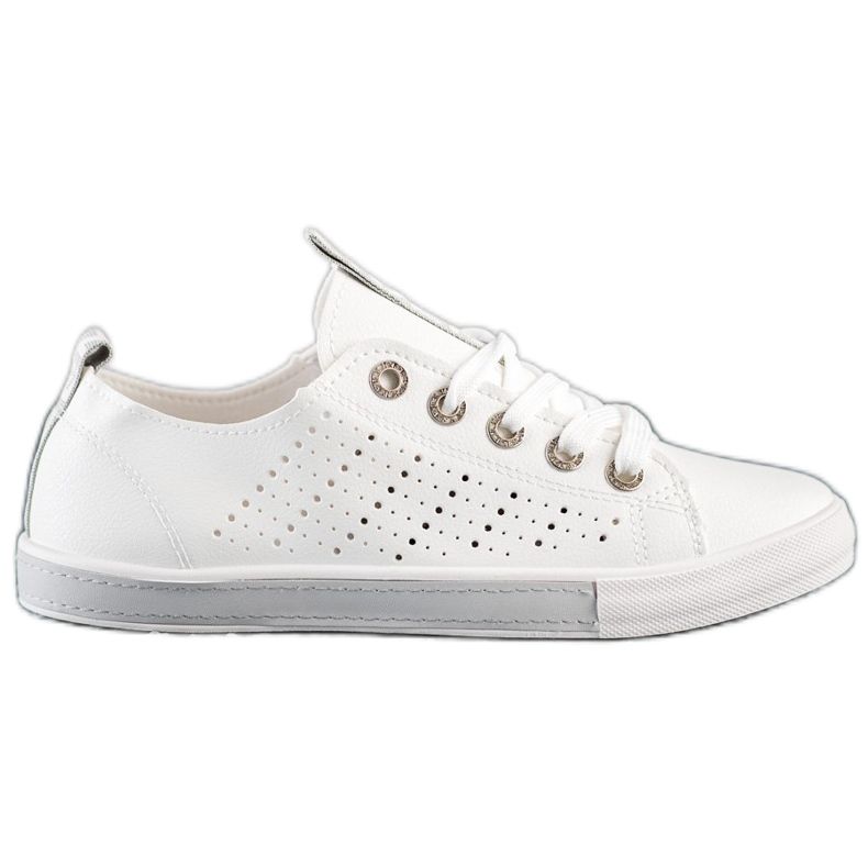 Bella Paris Sneakers mit Öko-Leder weiß