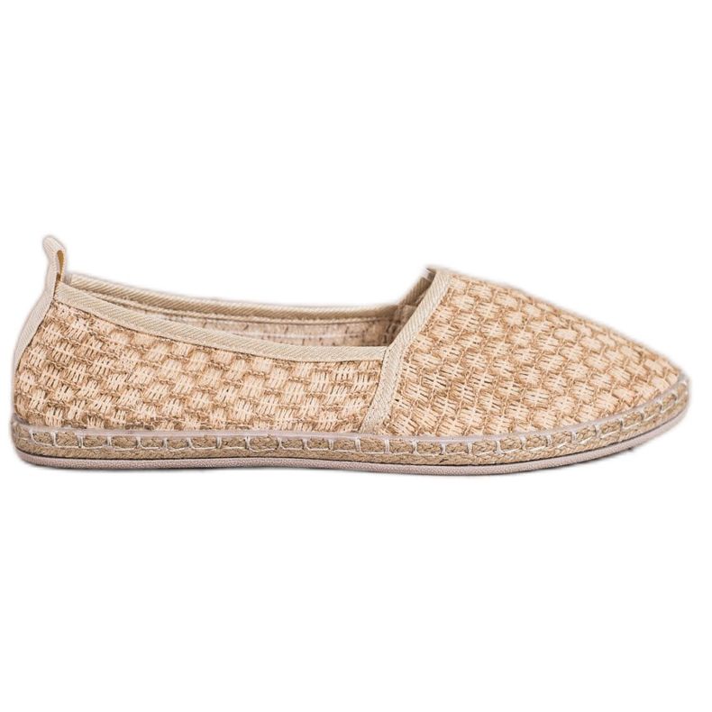 Balada Leichte Textil-Espadrilles beige braun