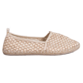 Balada Leichte Textil-Espadrilles beige