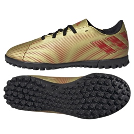 Schuhe adidas Nemeziz Messi .4 Tf Jr FY0812 golden golden