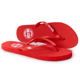 Damen Flip-Flops Big Star FF274A611 Rot