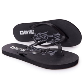 Damen Flip-Flops Big Star FF274A309 Schwarz