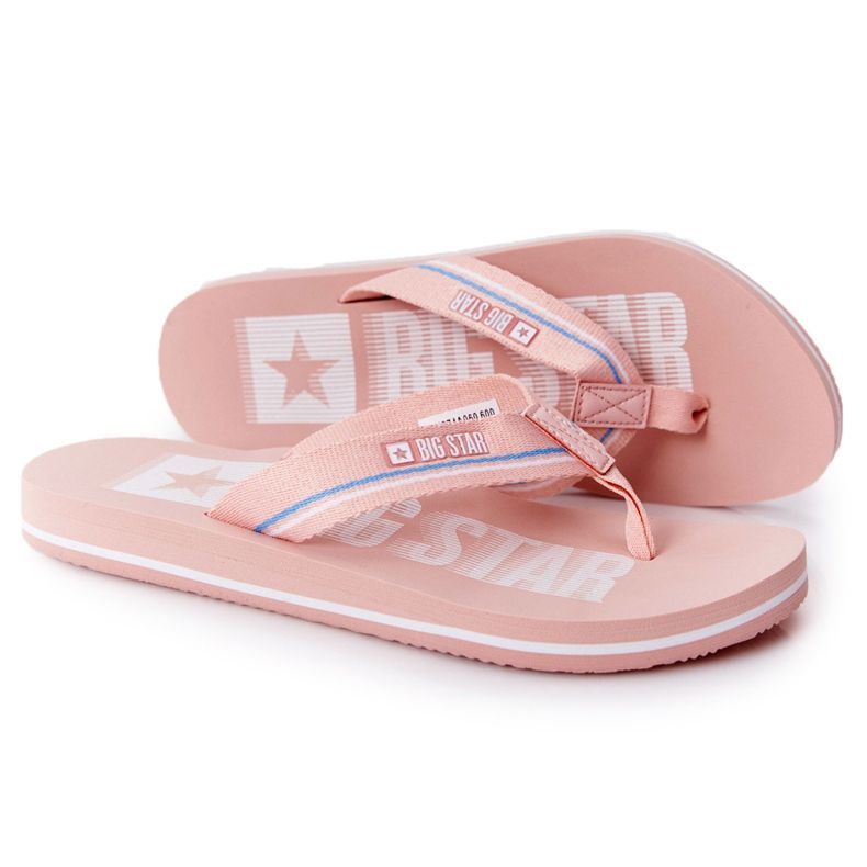Damen Flip-Flops Big Star HH274A060 Rosa