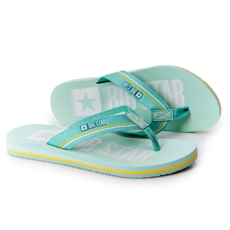 Damen Flip-Flops Big Star HH274A061 Hellgrün