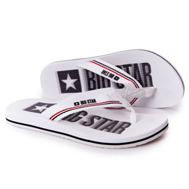 Damen Flip-Flops Big Star HH274A062 Weiß