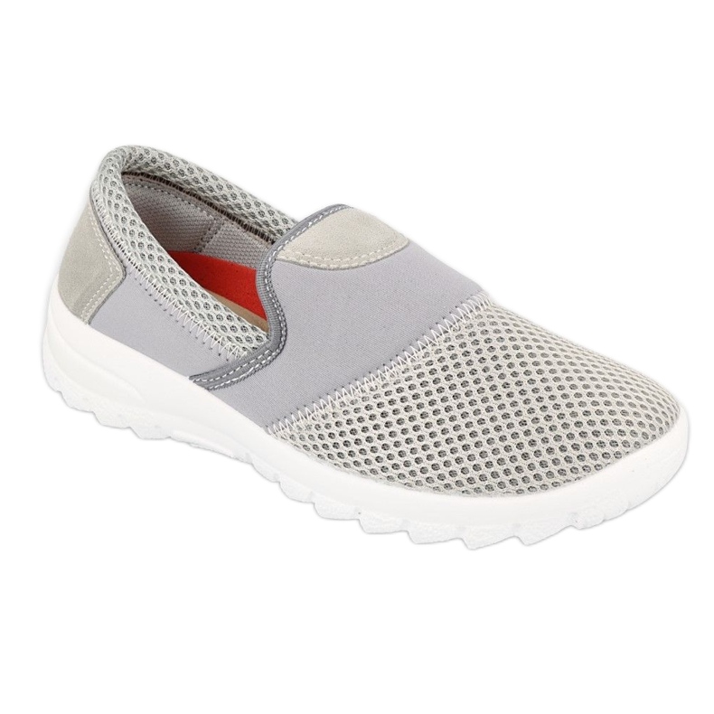 Befado Damenschuhe 517D009 beige grau