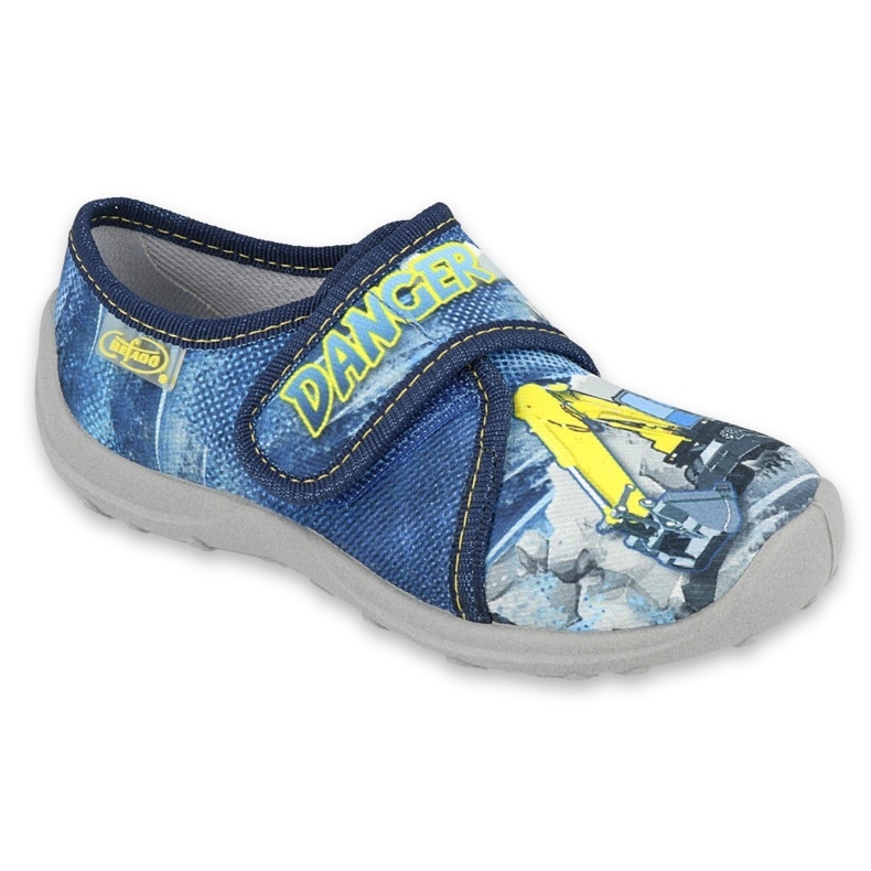 Befado Kinderschuhe 560X149 blau grau