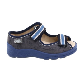 Befado Kinderschuhe 869X159 navy blau blau