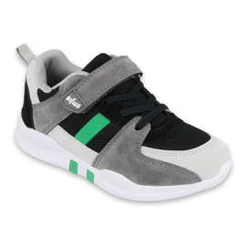 Befado Kinderschuhe 516X075 schwarz grau