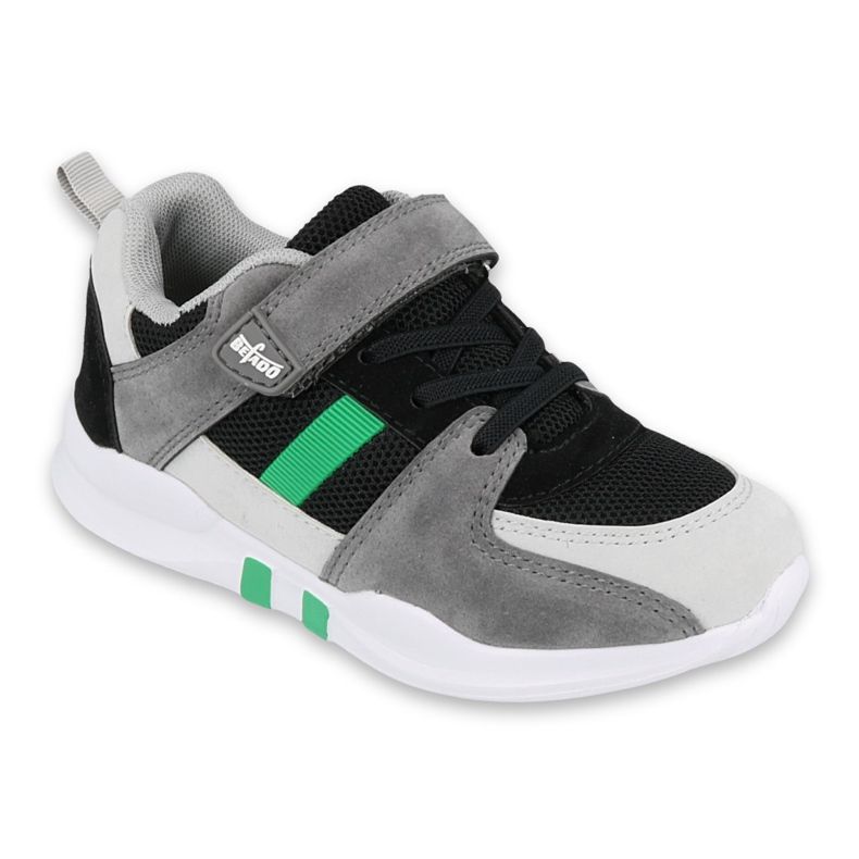 Befado Kinderschuhe 516Y075 schwarz grau