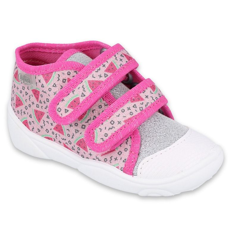 Befado Kinderschuhe 212P072 rosa grau