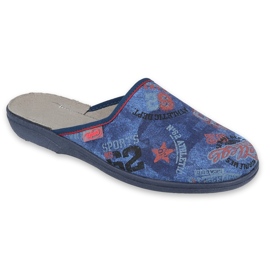 Befado farbige Jugendschuhe 201Q093 marineblau blau