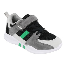 Befado Jugendschuhe 516Q075 schwarz grau