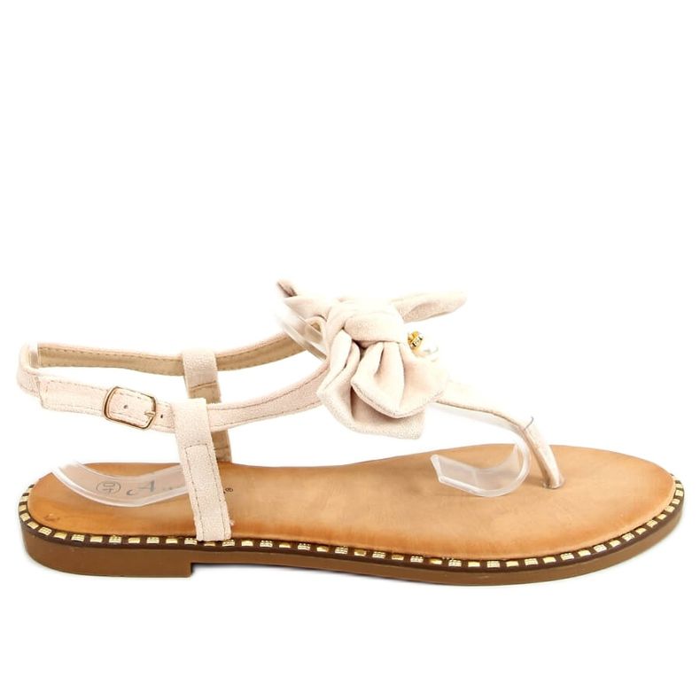 Flip-Flops mit beiger Schleife N-102 Beige