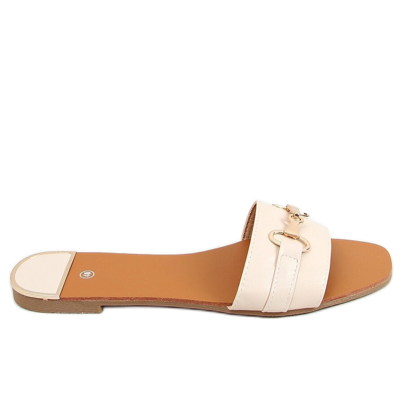 Beige Hausschuhe für Damen N-109 Beige