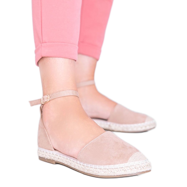 Chloe Star Beige Espadrilles-Sandalen