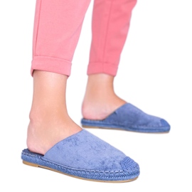 Venus' blaue Klappenabdeckungen