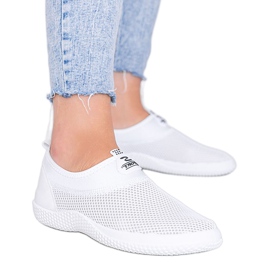 Milly weiße Sportschuhe