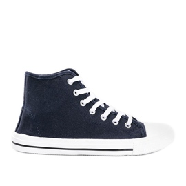 Marineblaue Herren-Sneakers Gin Ankle