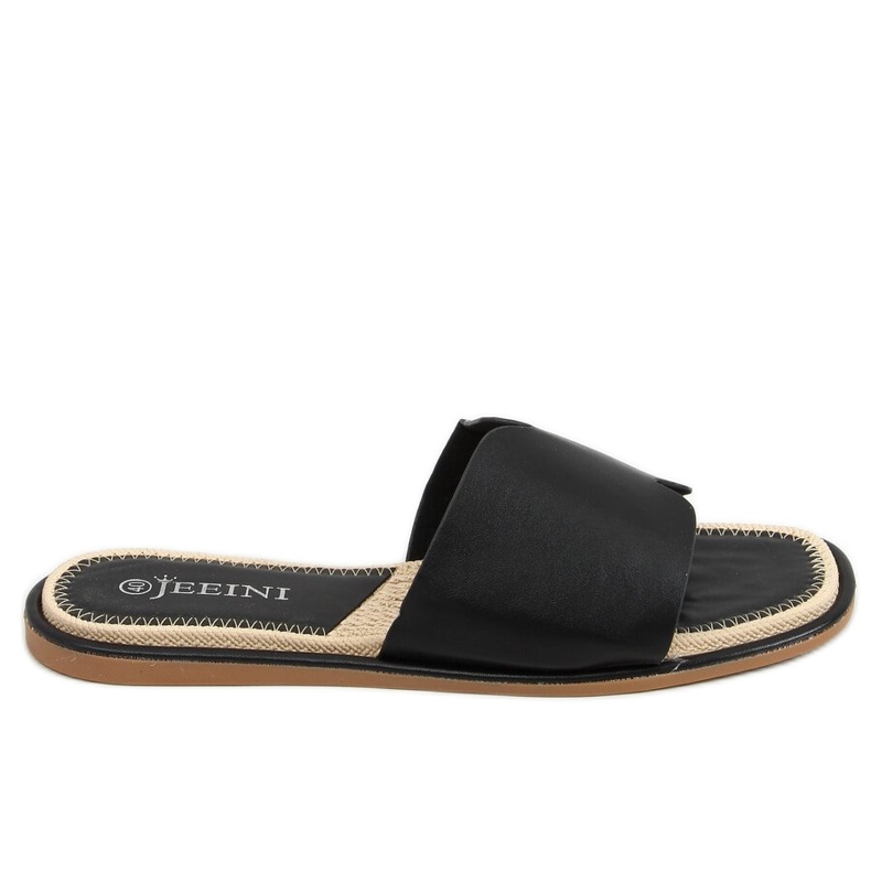 Schwarze Damen Hausschuhe schwarz 395 Schwarz