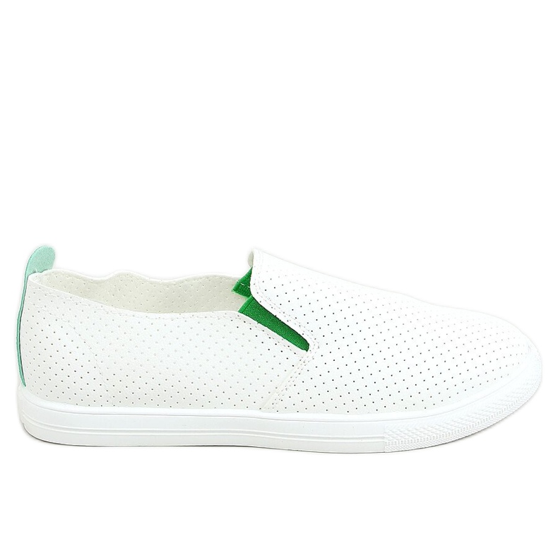 Sneakers Slip-On weiß LA45 Grün