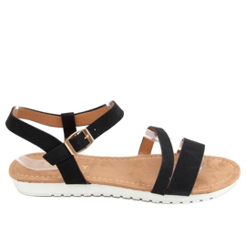 Schwarze Damensandalen X570 Schwarz