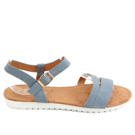 Blaue Damensandalen X570 Denim Blue