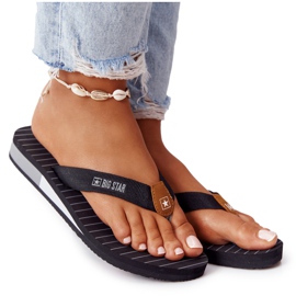 Damen Flip-Flops Big Star DD274A247 Schwarz