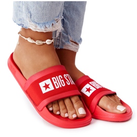 Damenhausschuhe Big Star HH274A014 Rot