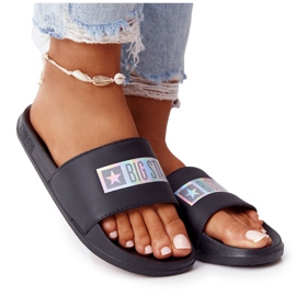 Damen Hausschuhe Big Star HH274A036 Schwarz