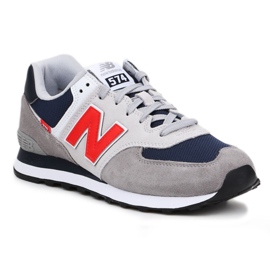 New Balance M ML574SO2 marineblau grau