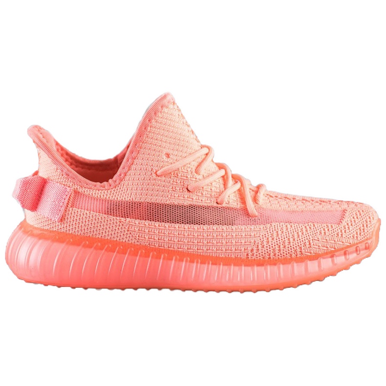 SHELOVET Textil-Sneaker auf der Plattform orange