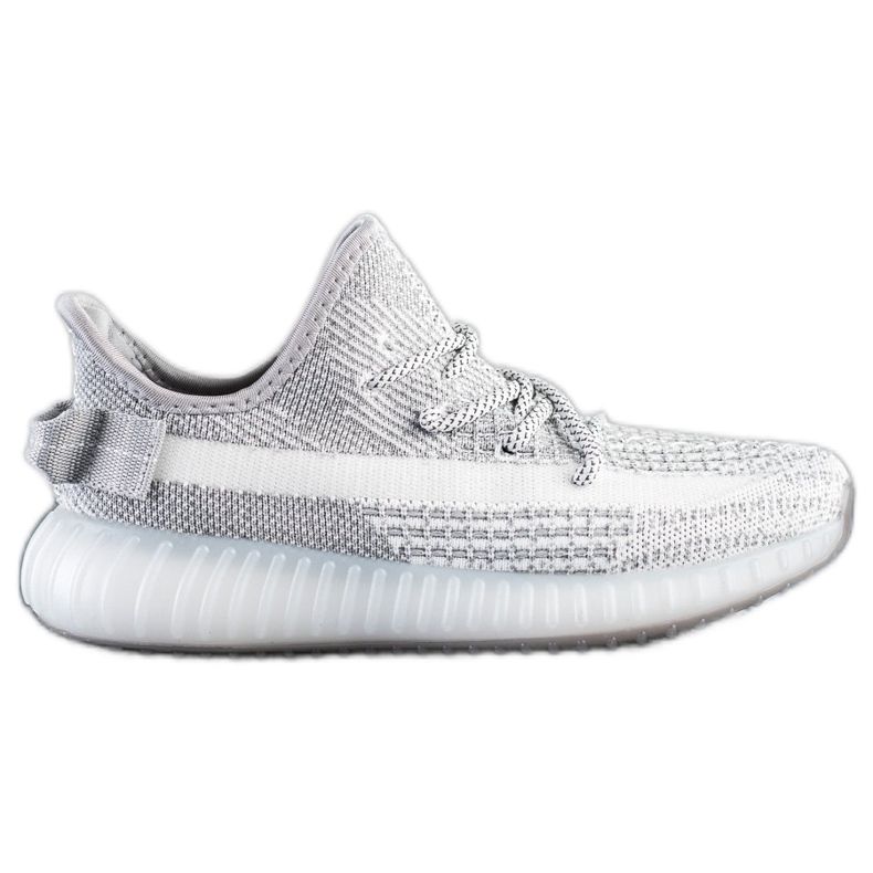 SHELOVET Textil-Sneaker auf der Plattform silber- grau