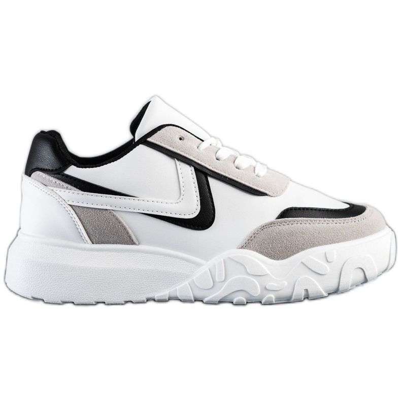 SHELOVET Lässige Turnschuhe weiß mehrfarbig