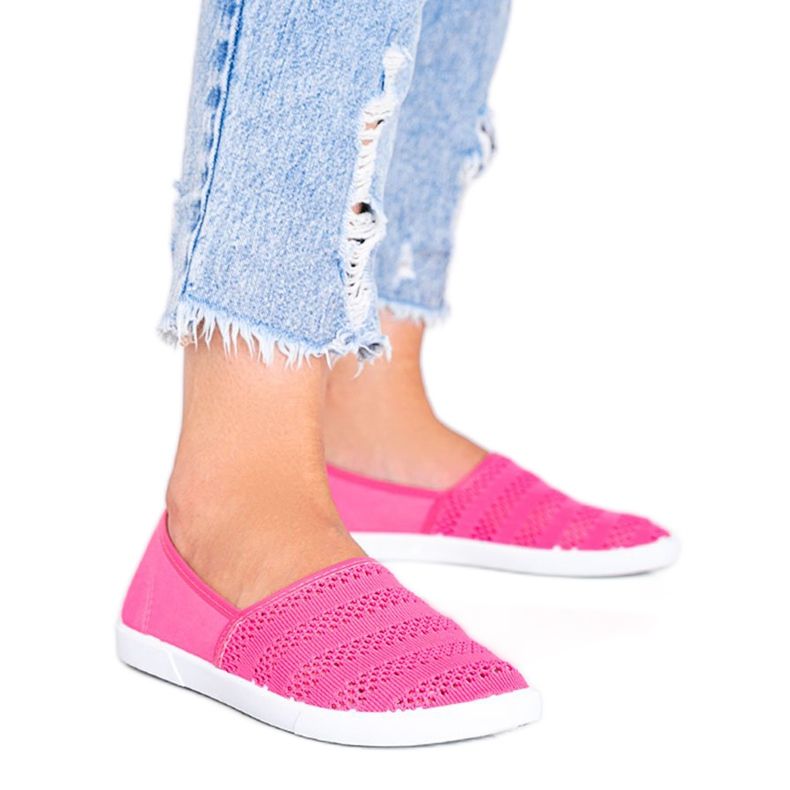 Lexi rosa Neon-Damen-Sneakers
