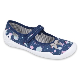 Befado Kinderschuhe 114Y410 navy blau