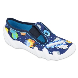 Befado Kinderschuhe 290X228 marineblau blau