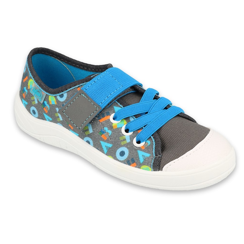 Befado Kinderschuhe 251Y175 blau grau