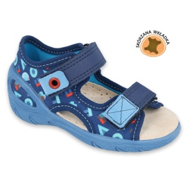 Befado Kinderschuhe PU 065P161 marineblau blau