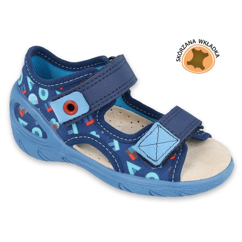 Befado Kinderschuhe PU 065P161 navy blau blau