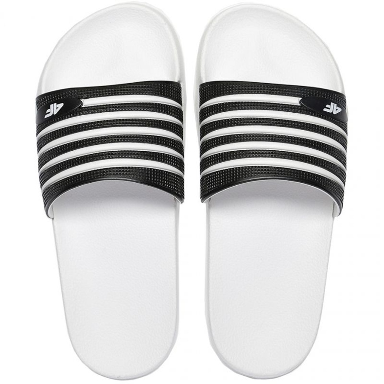 Hausschuhe 4F B H4L21 KLD001 20S weiß schwarz