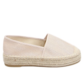 Beige Espadrilles für Damen A666-ESP-1 Beige