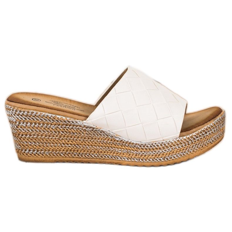 Bona Keilsandalen weiß